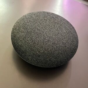 Google Home Mini Charcoal Smart Speaker